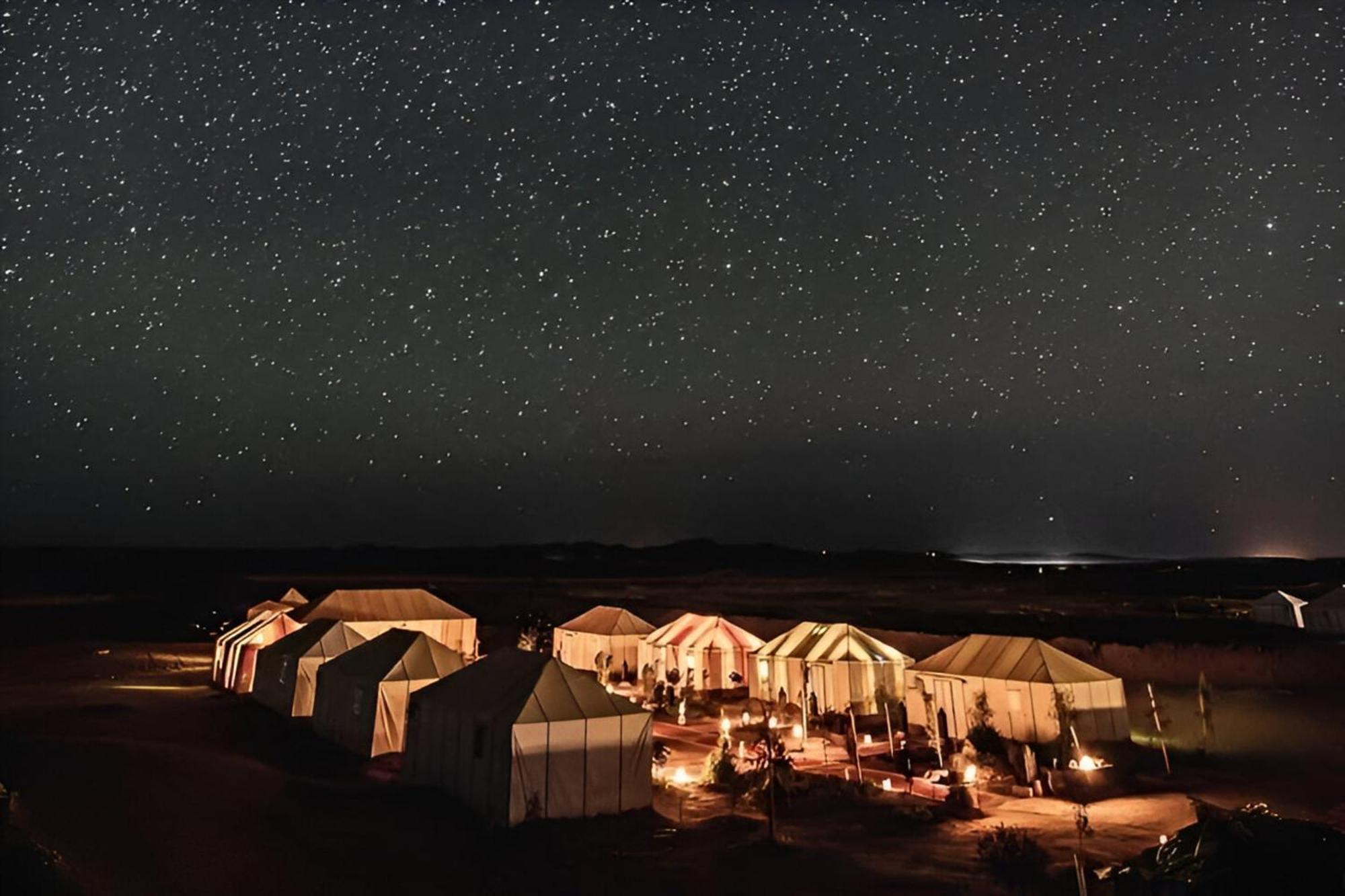 Roses desert camp Merzouga Exterior foto